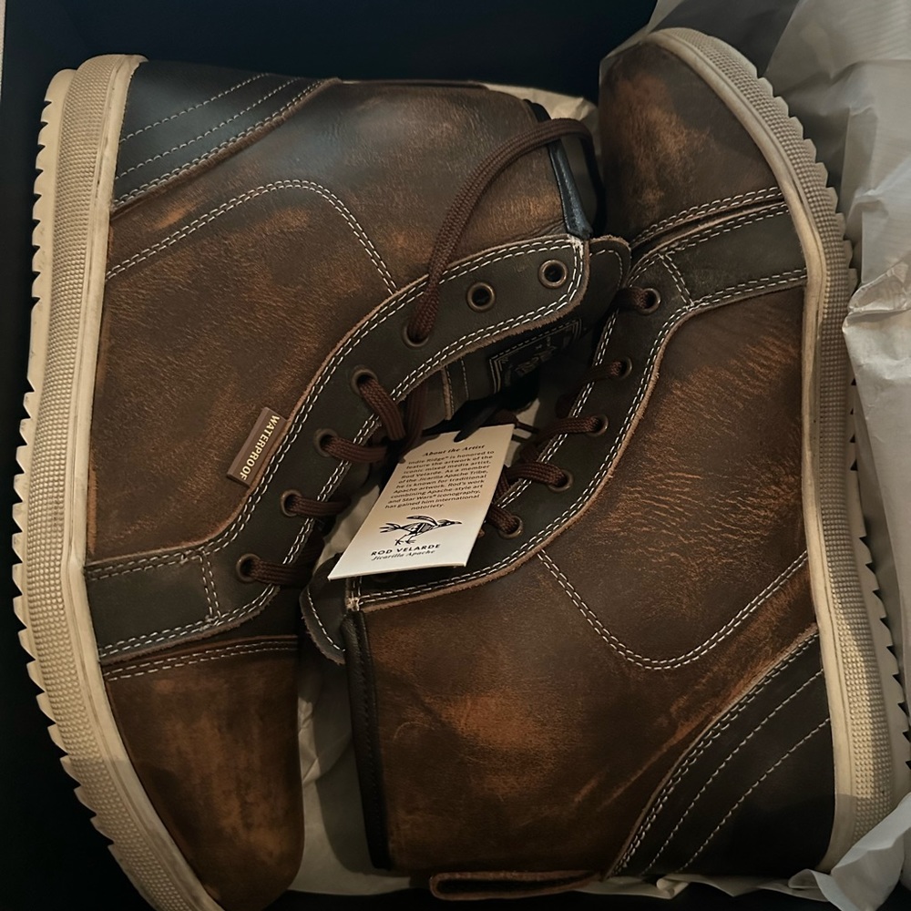 Leather Motorcycle Boots - The Comanche